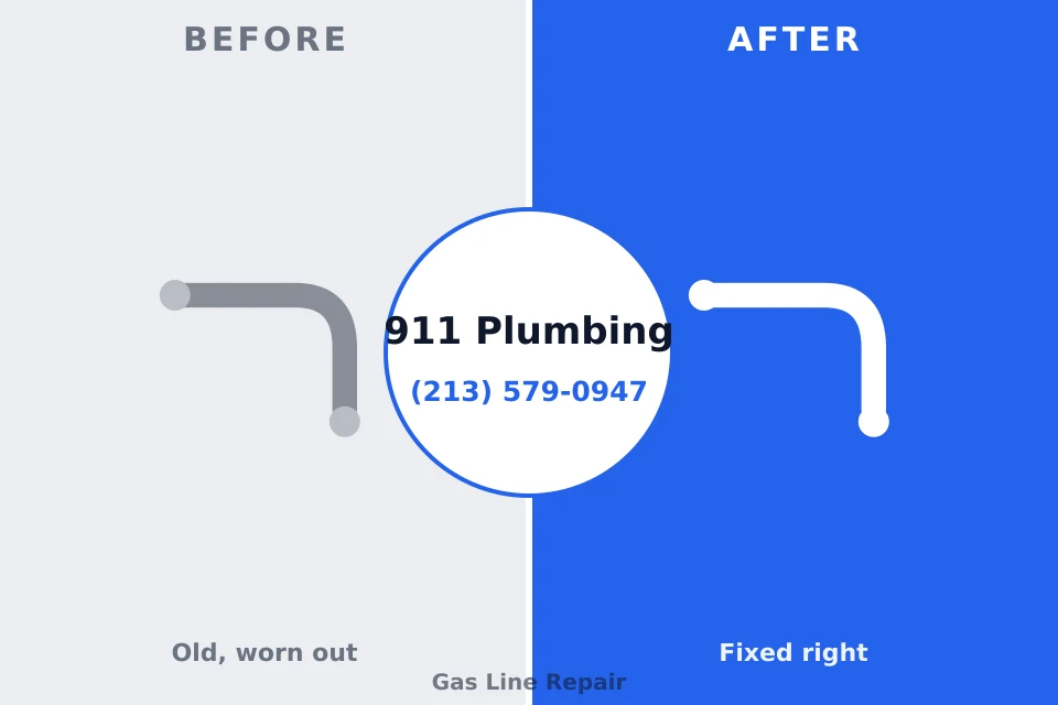 Before and after: plumbing company Fowlerville, MI